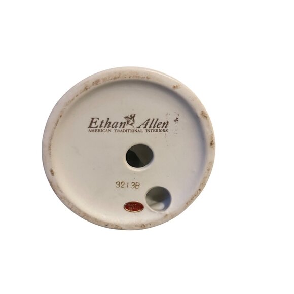 Ethan Allen Porcelain Figurine Set Shepherd & Shepherdess With Lambs Japan - Picture 11 of 12